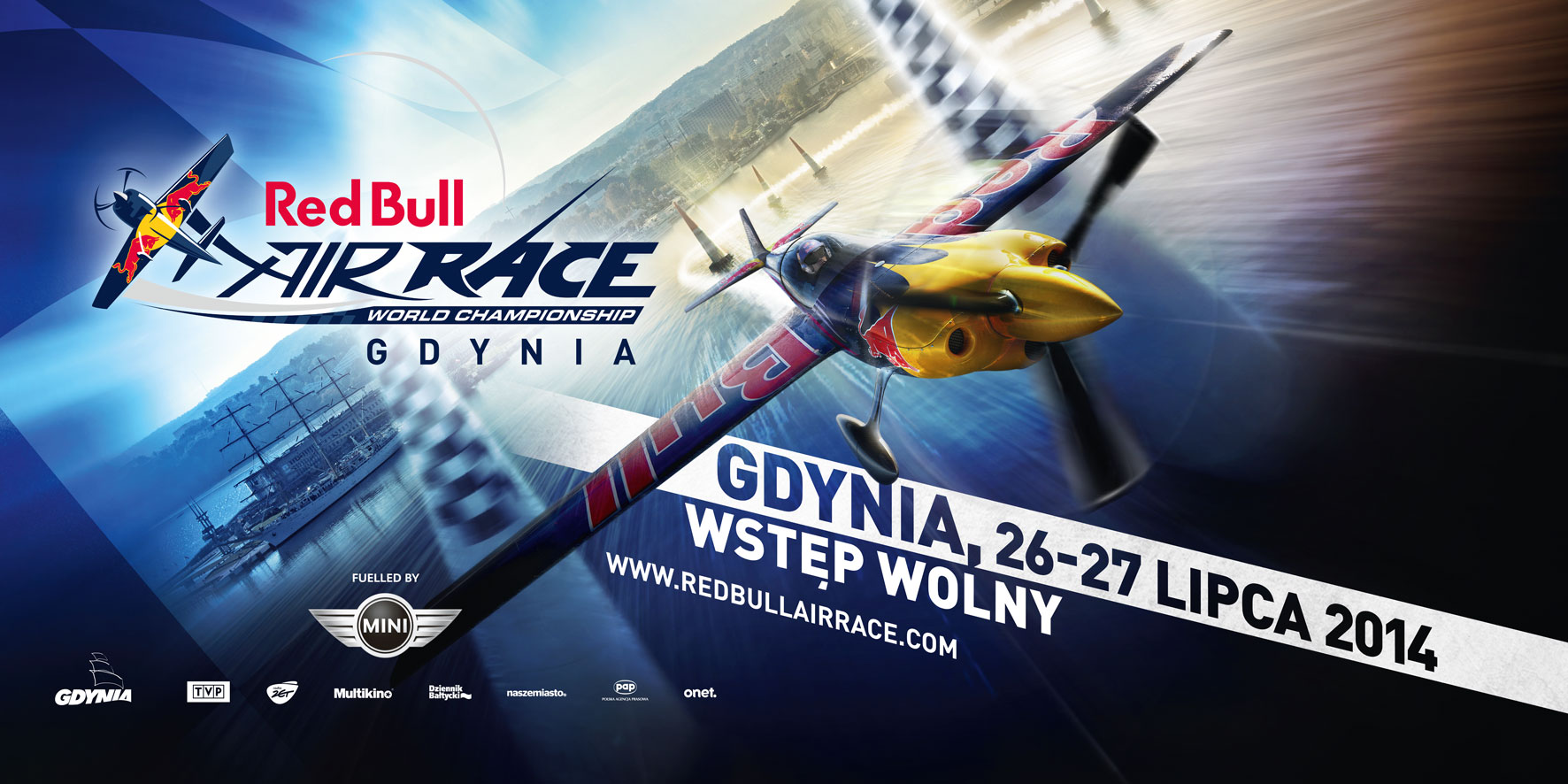 Red Bull race - baner prygotowany do druku